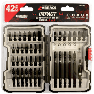 ABRACS Impact Screwdriver Bit Set