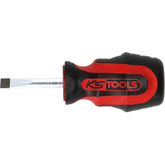 KS TOOLS 'ERGOTORQUEplus<sup>&amp;reg;</sup>' Stubby Screwdriver - Slotted