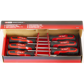KS TOOLS 'ERGOTORQUEplus<sup>&amp;reg;</sup>' Tamper Proof TORX<sup>&amp;reg;</sup> Screwdriver Set