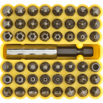 LASER 1/4" Dr. Hex Security Bits Set
