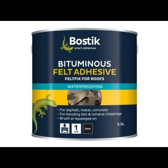 Bostik Bituminous Felt Adhesive 2.5 litre