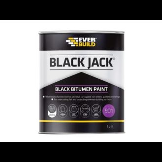 Everbuild Sika Black Jack® 901 Black Bitumen Paint