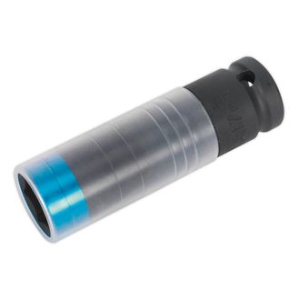 Sealey SX03917 Alloy Wheel Ultra-Power Impact Socket 17mm 1/2"Sq Drive