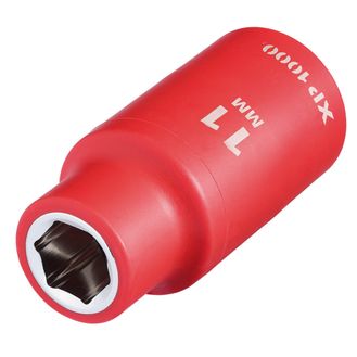 Draper 17734 XP1000&amp;#174; VDE Socket, 1/2" Sq. Dr., 11mm