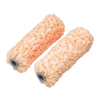 Draper 20799 Medium Pile Microfibre Roller Sleeves, 4"/100mm (Pack of 2)