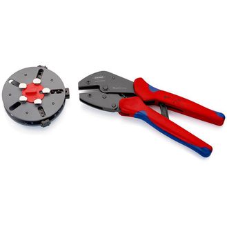 Draper 22246 KNIPEX 97 33 01 MultiCrimp&amp;#174; Lever Action Crimping Pliers, 0.25 6.0 mm&amp;sup2; Capacity, 250mm