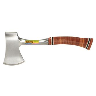 Draper 23520 Estwing E24A Sportsman's Axe with Leather Grip, 2-3/4"/70mm