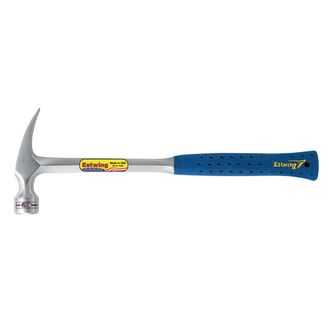 Draper 23542 Estwing E3/20SM Milled Face Straight Framing Hammer, 20oz/560g, 13.75"
