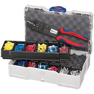 Draper 26150 KNIPEX 97 90 25 Crimp Assortment for Cable Connectors, 1 x 97 22 240, 13 Parts, 265mm