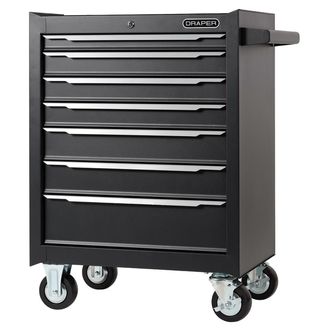 Draper 30755 Roller Tool Cabinet, 7 Drawer, 26"