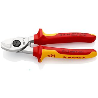 Draper 34058 KNIPEX 95 16 165 SB VDE Cable Shears, 165mm