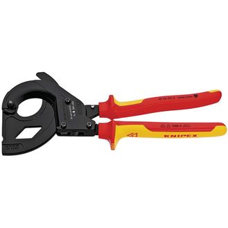 Draper 85552 KNIPEX 95 36 315 A VDE Cable Cutter, Ratchet Action fro SWA Cables, 315mm