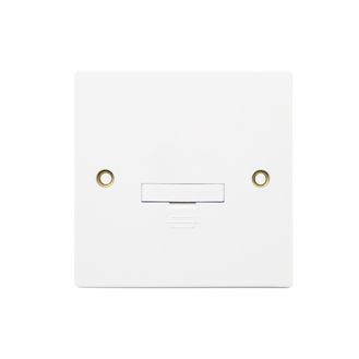 Securlec SL9481 Square 1g Unswitched Fused Spur