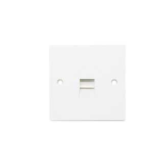 Securlec SL9497 Square 1g Telephone Socket M/Slve