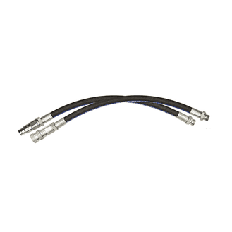 1/2" BSP Hydraulic Breaker Hose Tails - 18"