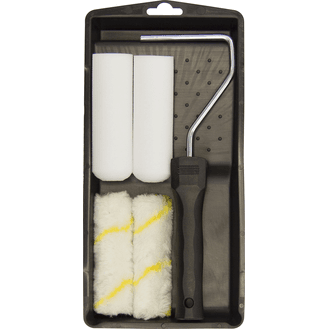 4" Paint Roller Paint Tray Kit