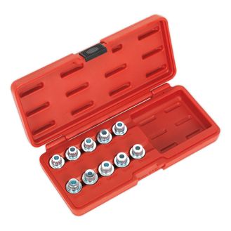 Sealey SX208 Locking Wheel Nut Key Set 10pc - BMW &amp; Mini