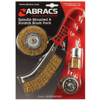 ABRACS Spindle Mounted &amp; Scratch Brush Pack