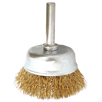 ABRACS Spindle Mounted Wire Brush - Cup
