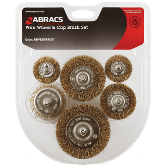 ABRACS Spindle Mounted Wire Brush Pack