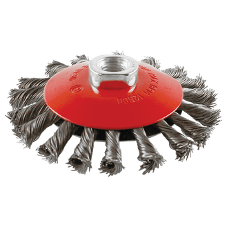 ABRACS Twist Knot Bevel Brush