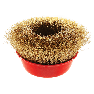 ABRACS Wire Brush Crimp Cup