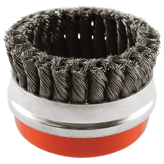 ABRACS Wire Brush Twist Knot Cup