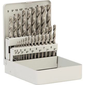 ALPEN HSS-Co Cobalt Jobber Drill Sets - Metric Sizes