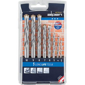 ALPEN Masonry Drill Set