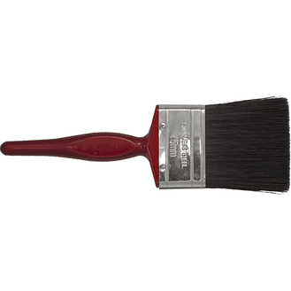 Assorted Pack of Paint Brushes - Plastic Handles