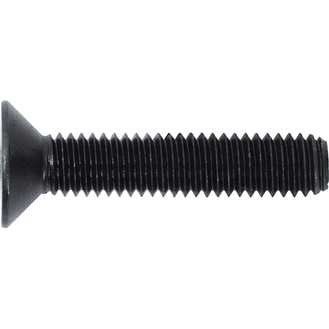 Black Socket Screws, Countersunk - Metric