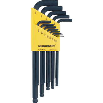 BONDHUS Ball Hex Driver Set - Imperial