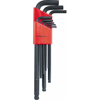 BONDHUS Ball Hex Driver Set - Metric