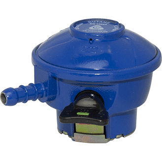 Butane Fixed Low Pressure 'Quick-On' Regulators - 28 Mbar