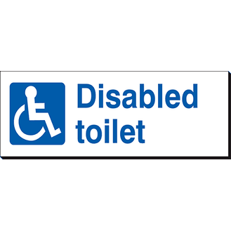 Disabled Toilet - 360 x 120 mm