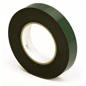 Double-Sided Adhesive Foam Tape - Green Backing