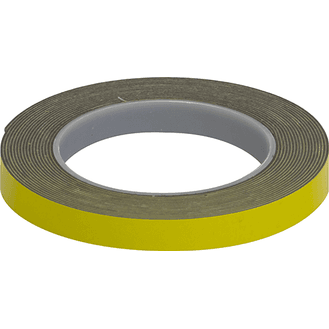 Double-Sided Adhesive Foam Tape - Yellow Backing