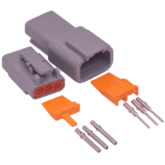 DTM Connector 3-Way Kit 10pc
