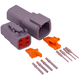 DTM Connector 4-Way Kit 12pc