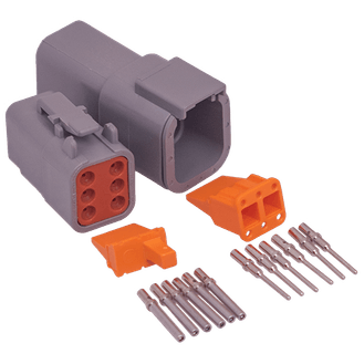 DTM Connector 6-Way Kit 16pc