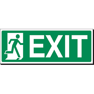 Exit - 360 x 120 mm