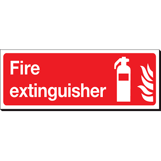 Fire Extinguisher - 360 x 120 mm