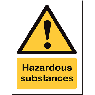 Hazardous Substances - 240 x 360 mm