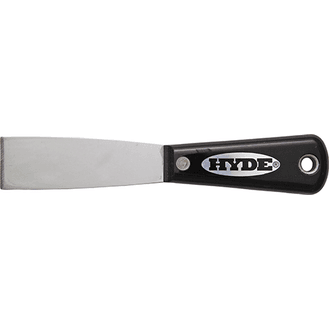 HYDE 'Black &amp; Silver' Scraper - Chisel-Ended/Putty Knife