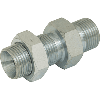 Hydraulic BSPP Bulkhead Fitting