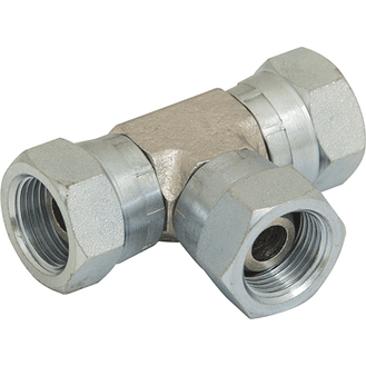 Hydraulic BSPP Equal Tee - Female