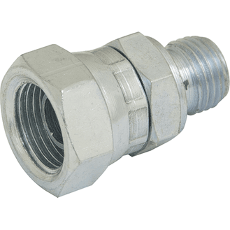 Hydraulic BSPP Swivel Adaptor - Male : Female