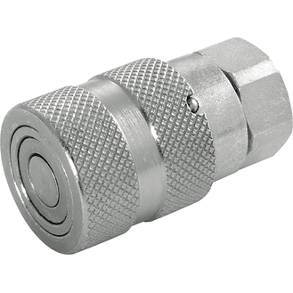 Hydraulic Steel Flat Face Coupling - Carrier (Female)