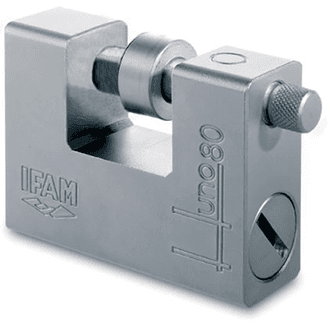 IFAM High Security Block Lock - Steel