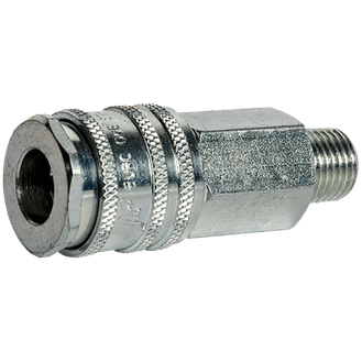 JAMEC PEM Euro Style High Flow Male Coupling